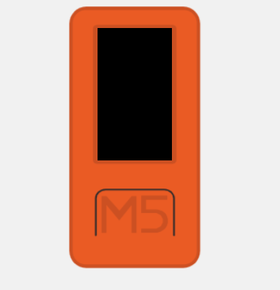 M5StickC Plus — orange device